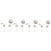 Beavorty 12pcs Spectacle Cleaner Macaron Mobile Phone Wiping Electronic Screen Cleaners Wear-Resistant Cleaning Cloths view 1
