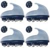 FOMIYES Compact Handheld Foot and Neck Massager Roller for Full Body Acupoint Therapy and Muscle Relief Portable 4.13 Inch view 1