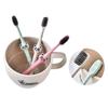 FOMIYES 3pcs Eco-Friendly Wheat Fiber Toothbrush for Boy Girl Soft Bristle Cartoon Panda Toothbrushes Random Colors Easy to Hold Design for Comfortable Brushing view 1
