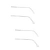 Beavorty 2pairs Replacement Temples for Glasses Sturdy Replacement Arms Prevents Frame Breakage Fit for Eyewear view 1