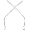 Beavorty 2pairs Replacement Temples for Glasses Sturdy Replacement Arms Prevents Frame Breakage Fit for Eyewear view 2