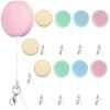 Beavorty 10pcs Mobile Phone Screen Microfiber Glasses Cleaning Cloths Screen Cleaner Eye Glasses Wiper Lens Cleaning Cloths Washable Reusable Compact Random Color view 1