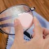 Beavorty 10pcs Mobile Phone Screen Microfiber Glasses Cleaning Cloths Screen Cleaner Eye Glasses Wiper Lens Cleaning Cloths Washable Reusable Compact Random Color view 2