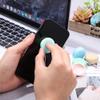 Beavorty 10pcs Mobile Phone Screen Microfiber Glasses Cleaning Cloths Screen Cleaner Eye Glasses Wiper Lens Cleaning Cloths Washable Reusable Compact Random Color view 3