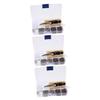 Beavorty 3pcs Glasses Repair Kit Screws Screwdriver Tweezer Nose Pads Easy Repair view 1