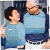 FOMIYES 2pcs Adult Bibs for Elderly Feeding Apron Portable and Breathable Practical Clothing Protector for Mealtime Checkered view 4