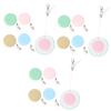 Beavorty 15pcs Glasses Cleaner Wipes Lens Glasses Electronic Screen Wipes Random Color view 1