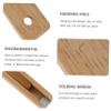 Beavorty 2pcs Foldable Bamboo Back Scratcher for Itching Relief Portable Self-Massager Tool Natural Material for Travel and Everyday Use for Friends and Family view 2