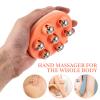 FOMIYES 5Pcs Foot Massager and Acupoint Roller for Neck Back Shoulder Pain Relief Portable Body Massage Tool for Daily Use to Improve Circulation and Reduce Fatigue view 2