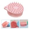 Beavorty 3pcs Sensory Bath Brush Dual-Sided Silicone Scrubber for Gentle Exfoliation Cleansing Soft Massage Tool for Newborns and Toddlers and Portable view 4