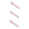 Beavorty 3pcs Quartz Horn-Shape Facial Scrubber Massager Tool for Spa Gua Sha Acupuncture Therapy view 1