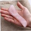 Beavorty 3pcs Quartz Horn-Shape Facial Scrubber Massager Tool for Spa Gua Sha Acupuncture Therapy view 4