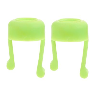 FOMIYES 10pcs Portable Silicone Drops Bracket Aid for Home Use Prevents Drips Compatible Bottle Green for Easy Handling