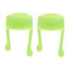 FOMIYES 10pcs Portable Silicone Drops Bracket Aid for Home Use Prevents Drips Compatible Bottle Green for Easy Handling view 1