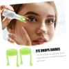 FOMIYES 10pcs Portable Silicone Drops Bracket Aid for Home Use Prevents Drips Compatible Bottle Green for Easy Handling view 3