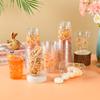 AimFun Daisy Groovy Plastic Cups Pink Orange Flower Party Cups Retro Boho Hippie Disposable Cups 60s 70s 12 oz Cold Drinking Cup for Groovy Party Supplies (50, Colorful Daisy) view 3