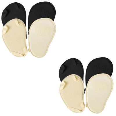 NOLITOY 4pairs Convenient Foot Pads Reusable High Heel Pads Non-Slip Shoe Inserts for Women