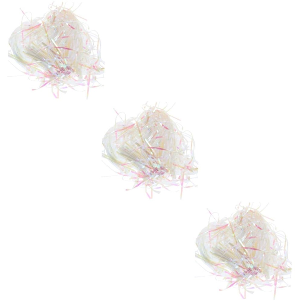 FRCOLOR Crinkle Shred Plastic Filler Shredded Packaging Material for Baskets Crafts Easter Eggs and Holiday Decorations