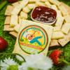 Cheese Bros Family Fest Gift Box with 8 Inch Cutting Board | Fresh from Wisconsin | Includes Baked Bliss, Assorted Cheddar and Gouda Cheeses, Cheese Curds, Alpine-Style Adelheid | Family Gifting Idea view 2