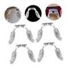 FOMIYES 20pcs Non-Slip Silicone Eyeglass Nose Pads Glasses Accessories Slip Pad Covers for Frames Comfortable Nose Mat for Sunglasses view 3