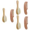 NOLITOY 3sets Bathing Brush and Shampoo Comb Ergonomic Hair Care Tool for Boy Girl Soft Skin-Friendly Bristles for Gentle Cleaning for Newborns and Toddlers view 1
