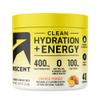 Ascent Clean Hydration + Energy Electrolytes Powder - 100mg Caffeine, 400mg Electrolytes, No Artificial Ingredients, Orange Mango 40 Servings view 1