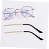Beavorty 4pairs Glasses Legs Replacement Temple Replacement Glasses Eyeglasses Arm Cap view 4