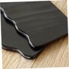 Beavorty 3pcs Black Wavy Buffalo Horn Scraping Massage Tool for Body Therapy Natural Gua Board for Neck and Multi-Functional Spa Massage Plate view 3