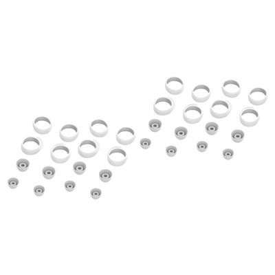 Kisangel 32pcs Buds Compatible Earphone Protective Plugs Headset Cover Buds Tip Lightweight Sturdy Earbuds Tips