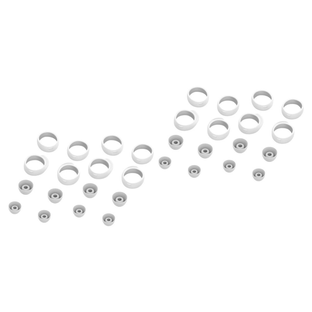 Kisangel 32pcs Buds Compatible Earphone Protective Plugs Headset Cover Buds Tip Lightweight Sturdy Earbuds Tips