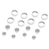 Kisangel 32pcs Buds Compatible Earphone Protective Plugs Headset Cover Buds Tip Lightweight Sturdy Earbuds Tips view 3