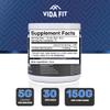 Vida Fit Micronized Creatine Monohydrate Powder, Vegan Creatine Powder Unflavoured, Supplements for Men, Pure Workout Essentials for Women, NSF Certified (150g) (5g Per Serv) (30 Servings) view 2