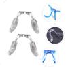 FOMIYES Eyeglass Nose Lifter 8 Pcs Eyeglass Parts Nose Pads Glasses Nose Pad Nose Bridges for Glasses Nose Pad Glasses Glasses Pad Eyeglass Repair Kit with Screws Glasses Chain Transparent view 3