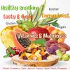 Dried Mixed Fruit Dices Medley - by Its Delish, 5 lbs Bulk Bag | Healthy Snacks for Adults, Kids & Pets | Fresh Cut Snack Mix Dry Fruit and Berries Trail Mix without Nuts | Gluten Free, Vegan, Kosher view 2