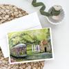 Caroline's Treasures Streetcar Next Stop Audubon Park Greeting Cards Pack of 8 Blank Cards with Envelopes Whimsical A7 Size 5x7 Blank Note Cards view 2
