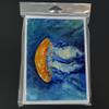 Caroline's Treasures Calm Water Jellyfish Greeting Cards Pack of 8 Blank Cards with Envelopes Whimsical A7 Size 5x7 Blank Note Cards view 3