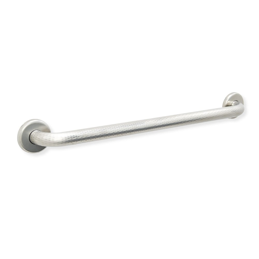 42 Shower Handle Shur Grip | 304 Stainless Steel Grab Bars for Bathtubs and Showers | Brushed Nickel ADA Standard Hand Rails for Seniors, Children, Injured People | Supports Upto 400lbs