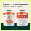 The Genius Brand Genius Hydrate - Electrolyte Supplement for Daily Hydration - Coconut Water - Sugar-Free - 8 Essential Minerals & Nutrients - Non-GMO - Blue Raspberry - 50 Servings view 3