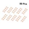 FOMIYES 2sets Sponge Nose Pads for Glasses Anti-Slip Height-Enhancing Self-Adhesive for Frame Materials 10pcs*2 view 2