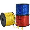 BEISHIDA 3 Pack 100 Yards Red Blue Gold Curling Crimped Glitter Ribbon Balloon String Shiny Metallic Gift Wrapping Ribbon Birthday Party Christmas Festival Art Craft Decoration view 1