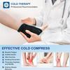 Ankle Ice Pack Wrap with Compression  Reusable Cold Gel Pack for Foot and Achilles, Dual Strap Design with Soft Plush Lining, Flexible Cold Therapy for Ankle Support - 2 Packs view 4