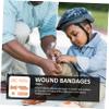 FOMIYES 300pcs Adhesive Bandages Moleskin Patch Protector Wounds Bandages Breathable Sticker view 3