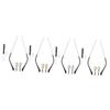 Beavorty 4pairs Replacement Eyeglasses Alloy Temples Easy to Install Glasses Parts for Sunglasses and Eyeglasses Nonslip Design Model view 1