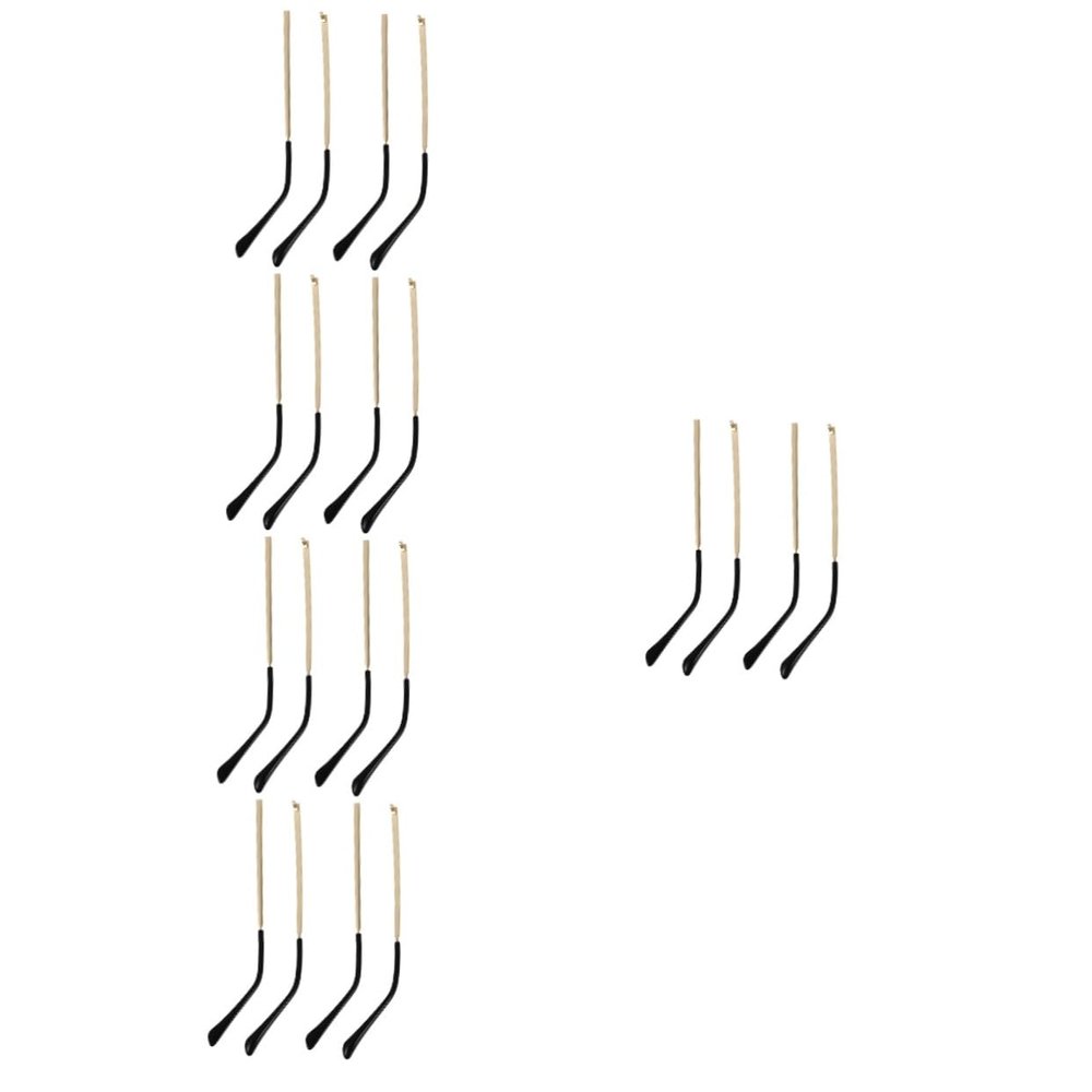Beavorty 10pairs Eyeglasses Arm Legs Replacement Metal Temples for Eyewear Repair Convenient Installation