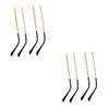 Beavorty 4pairs Metal Eyeglasses Arm Replacement Temple Arms for Glasses and Sunglasses Easy to Install Eyewear Repair Accessories Comfortable Ear Pressure Relief view 1
