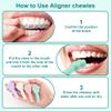 Aligner Chewies for Invisalign, 8-Pack Cat Claws Style Silicone Orthodontic Munchies Chompers For Invisalign Braces, Aligners, Retainers (Unflavored, Mint, Taro flavor, Strawberry) view 3
