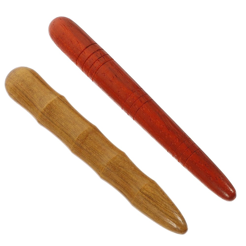 Beavorty 6pcs Wooden Foot Massagers for Pressure Acupressure Massage Sticks Promote Circulation and Relaxation for Tired Feet