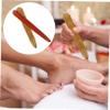 Beavorty 10pcs Wooden Foot Calf Massager Acupressure Leg Massager for Blood Circulation view 4