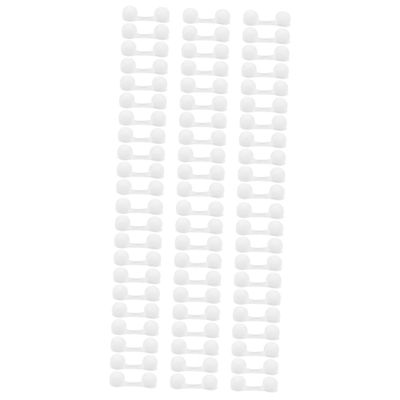FOMIYES 200pcs Washable Nose Plugs Nasal Filters for Dust and Allergens Sponge Nose Blockers for Comfortable Breathing for Family Health