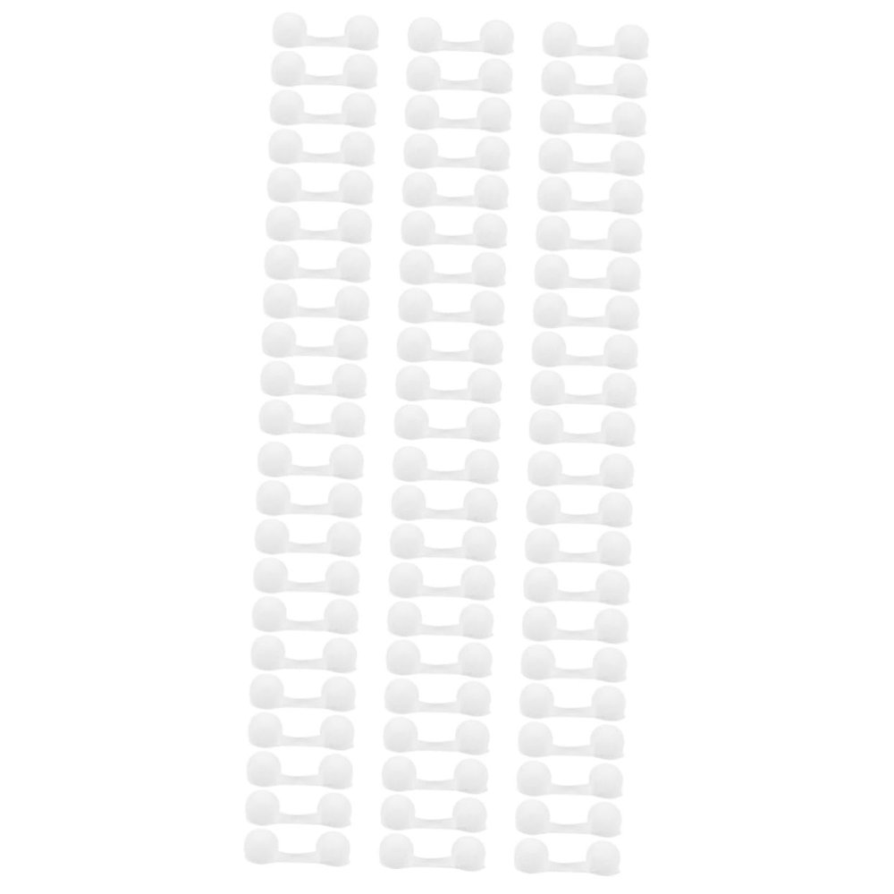 FOMIYES 200pcs Washable Nose Plugs Nasal Filters for Dust and Allergens Sponge Nose Blockers for Comfortable Breathing for Family Health